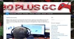 Desktop Screenshot of 30plusgc.se